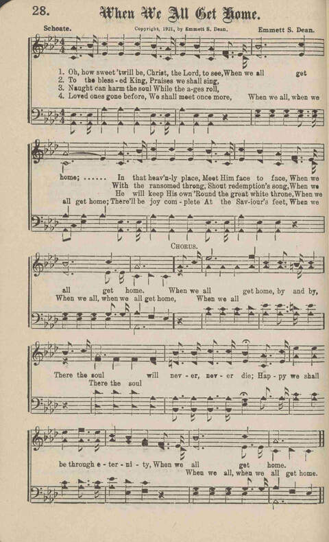 Church Evangel: a choice collection of gospel songs for church and evangelistic work page 30