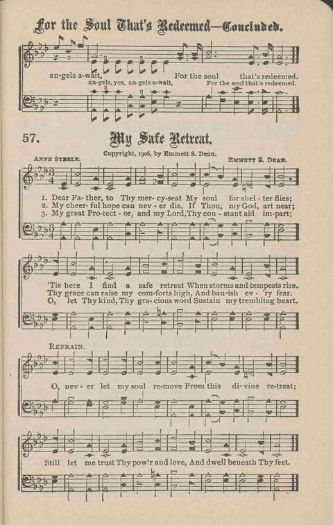 Church Evangel: a choice collection of gospel songs for church and evangelistic work page 59