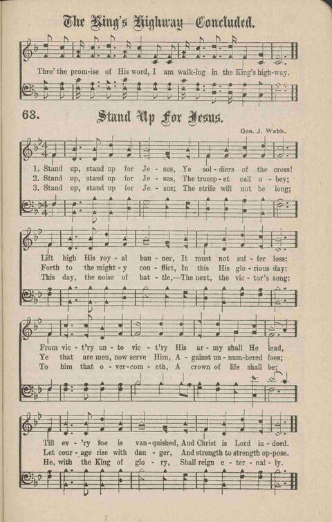 Church Evangel: a choice collection of gospel songs for church and evangelistic work page 65