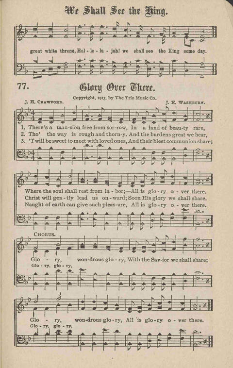 Church Evangel: a choice collection of gospel songs for church and evangelistic work page 81