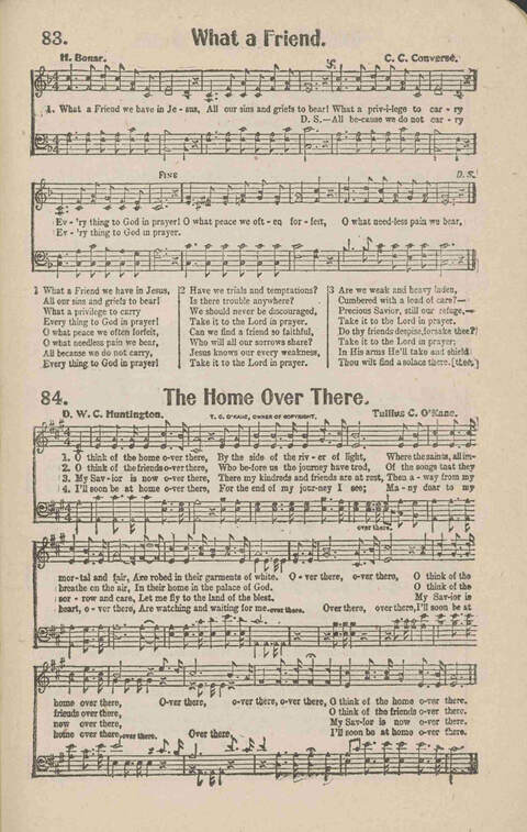 Church Evangel: a choice collection of gospel songs for church and evangelistic work page 87