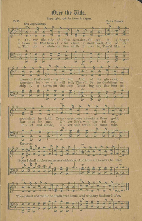 Church Evangel: a choice collection of gospel songs for church and evangelistic work page 95