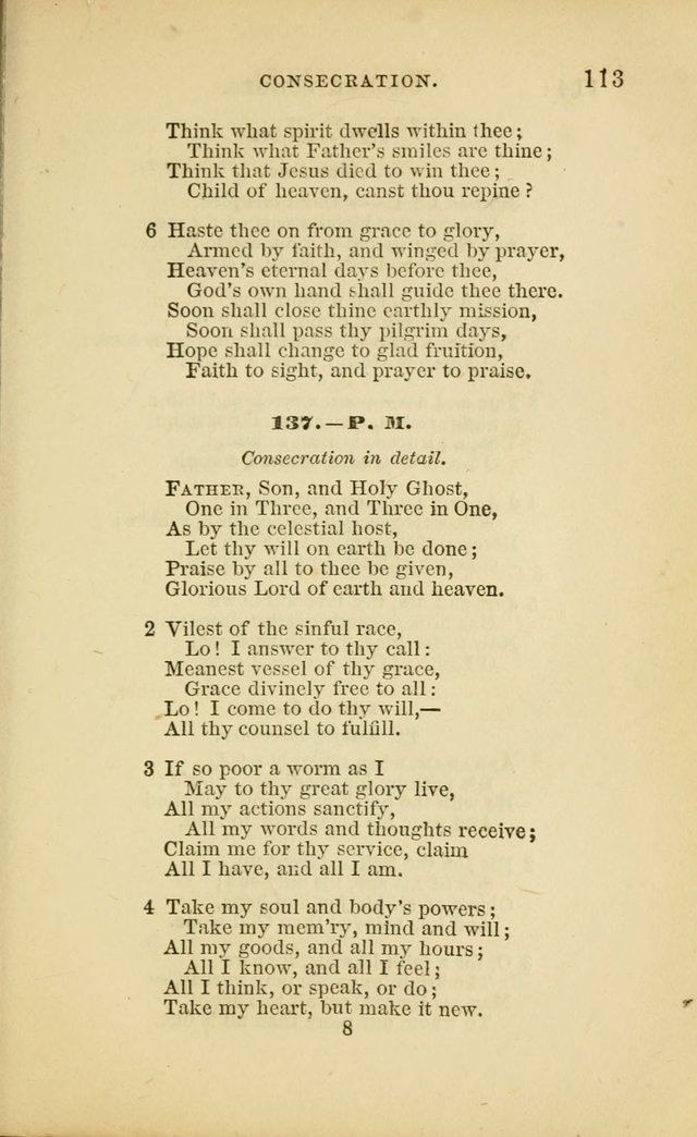Choral Echoes from the Church of God in All Ages: a collection of hymns and tunes adapted to all occasions of social worship page 113
