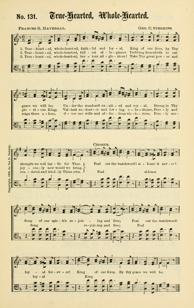 Christian Endeavor Edition of Sacred Songs No. 1 page 140