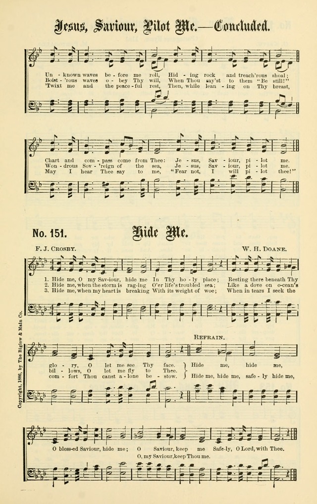 Christian Endeavor Edition of Sacred Songs No. 1 page 154