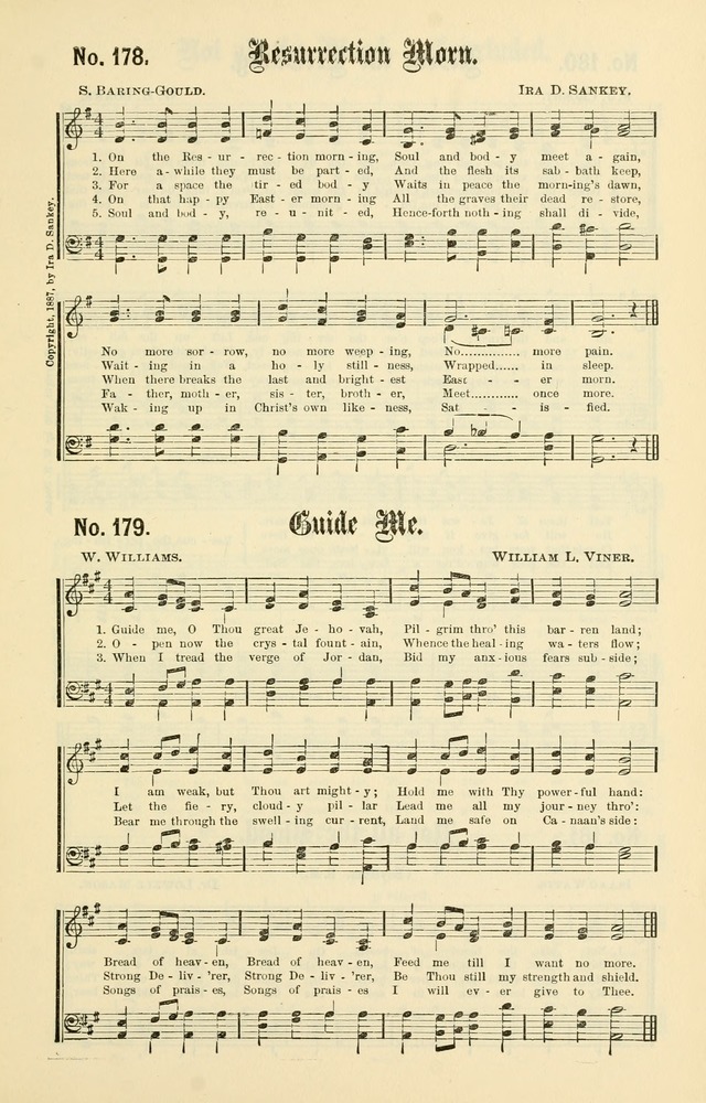 Christian Endeavor Edition of Sacred Songs No. 1 page 176