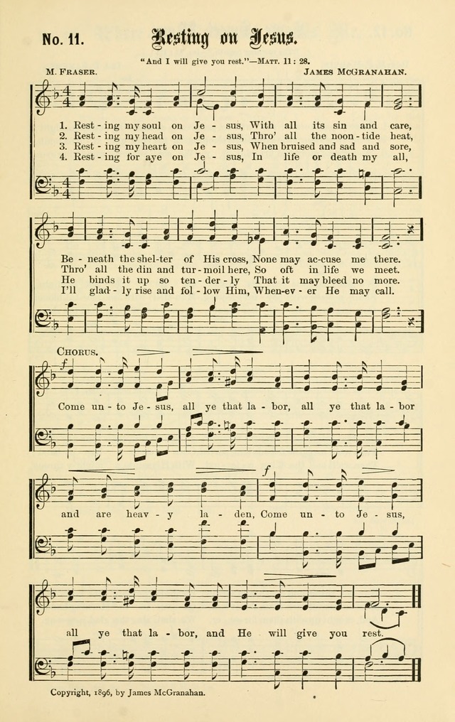 Christian Endeavor Edition of Sacred Songs No. 1 page 18