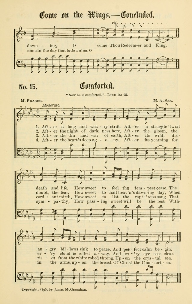 Christian Endeavor Edition of Sacred Songs No. 1 page 22