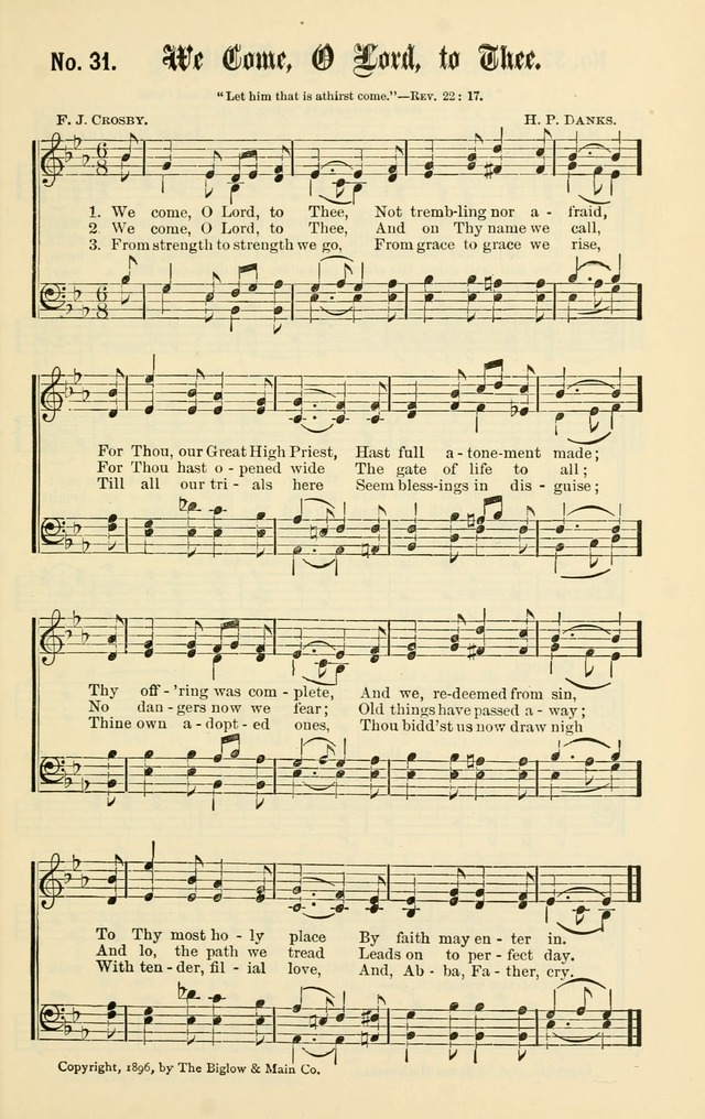 Christian Endeavor Edition of Sacred Songs No. 1 page 38