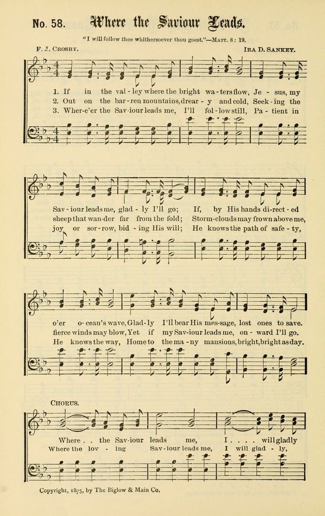 Christian Endeavor Edition of Sacred Songs No. 1 page 65