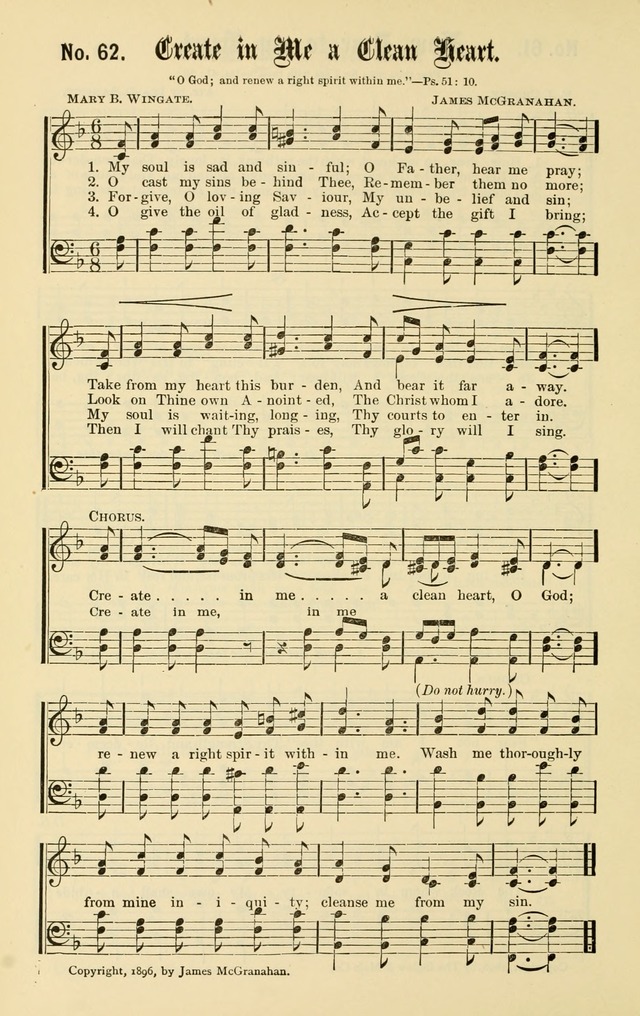 Christian Endeavor Edition of Sacred Songs No. 1 page 69