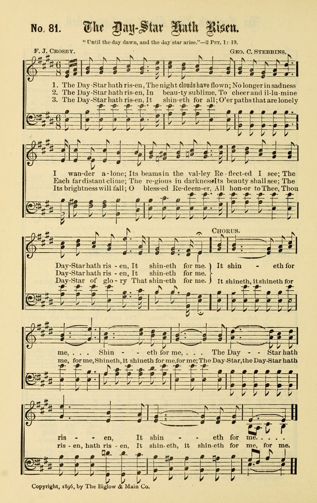 Christian Endeavor Edition of Sacred Songs No. 1 page 89