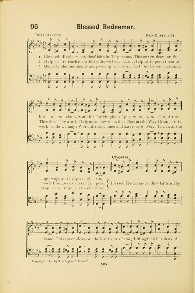 Christian Endeavor Hymns page 103