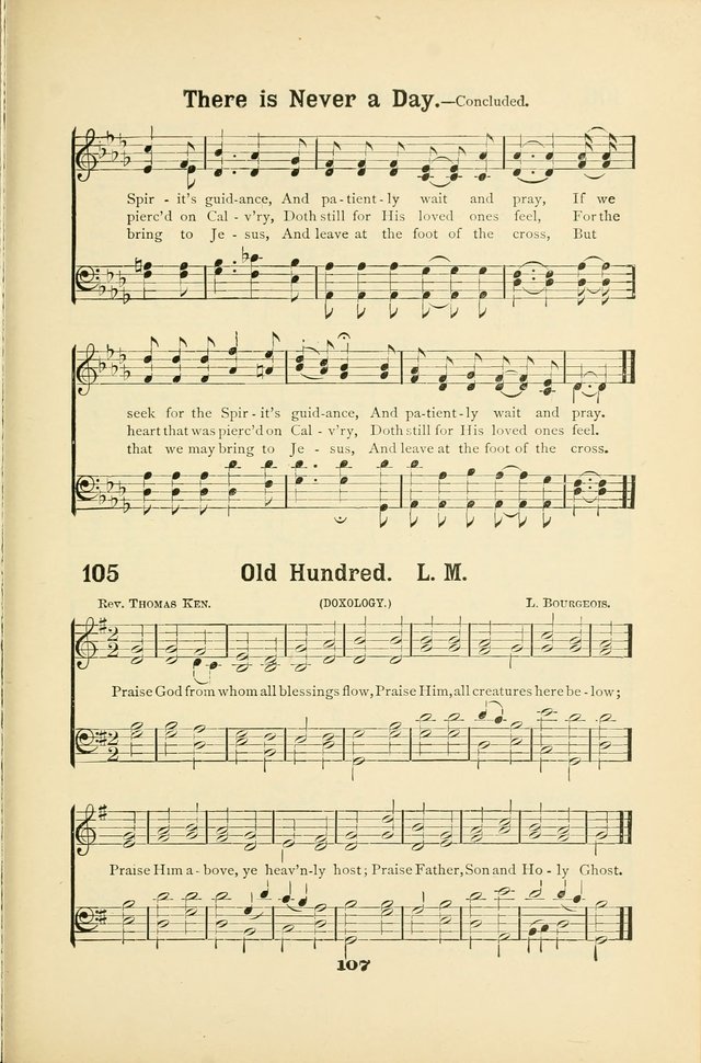 Christian Endeavor Hymns 104. There is never a day so dreary