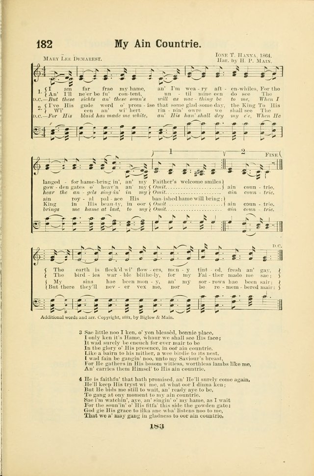Christian Endeavor Hymns page 188