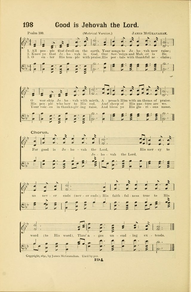 Christian Endeavor Hymns page 199