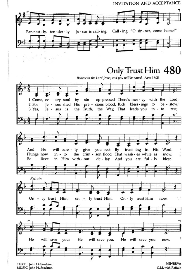 The Celebration Hymnal: songs and hymns for worship page 467