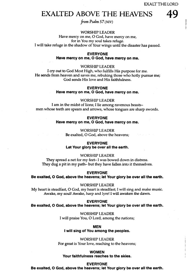 The Celebration Hymnal: songs and hymns for worship page 65