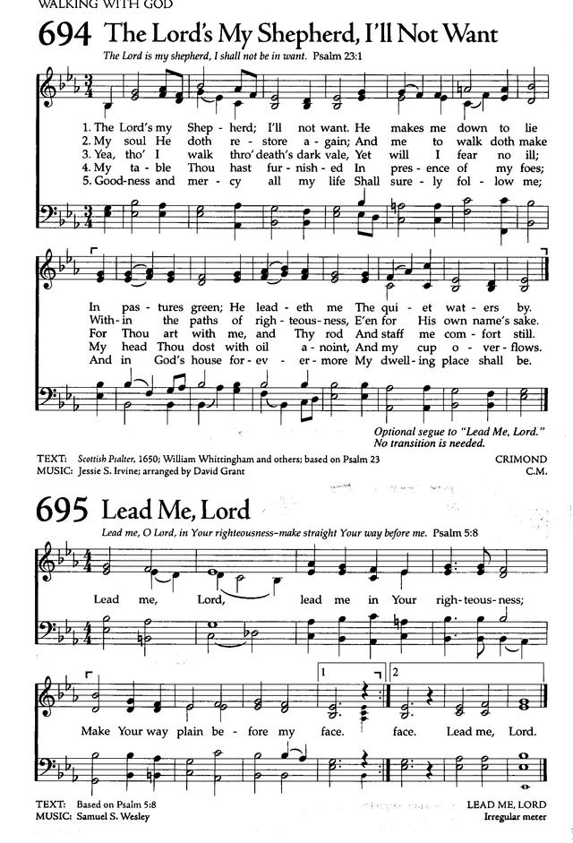 The Celebration Hymnal: songs and hymns for worship page 664