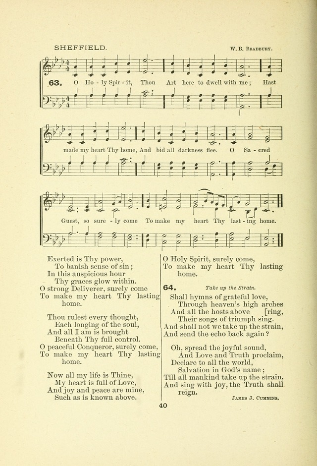 A Collection of Familiar and Original Hymns with New Meanings. 2nd ed. page 40