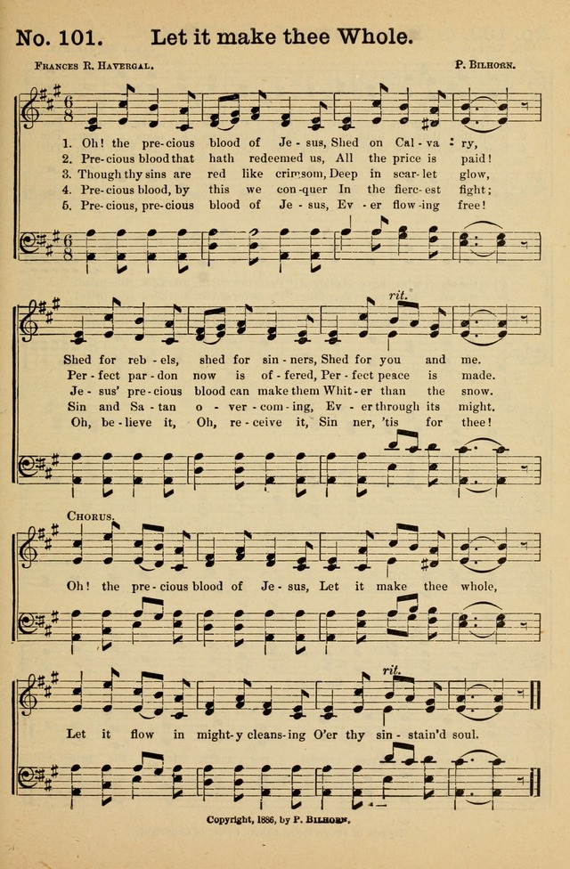 Crowning Glory No. 1: a choice collection of gospel hymns page 101