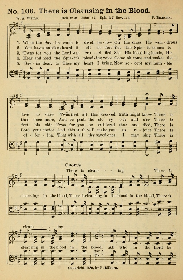 Crowning Glory No. 1: a choice collection of gospel hymns page 106
