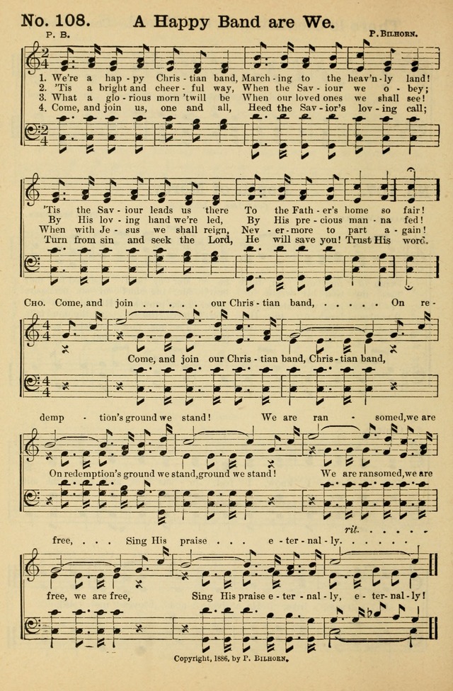 Crowning Glory No. 1: a choice collection of gospel hymns page 108