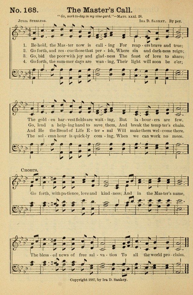 Crowning Glory No. 1: a choice collection of gospel hymns page 170