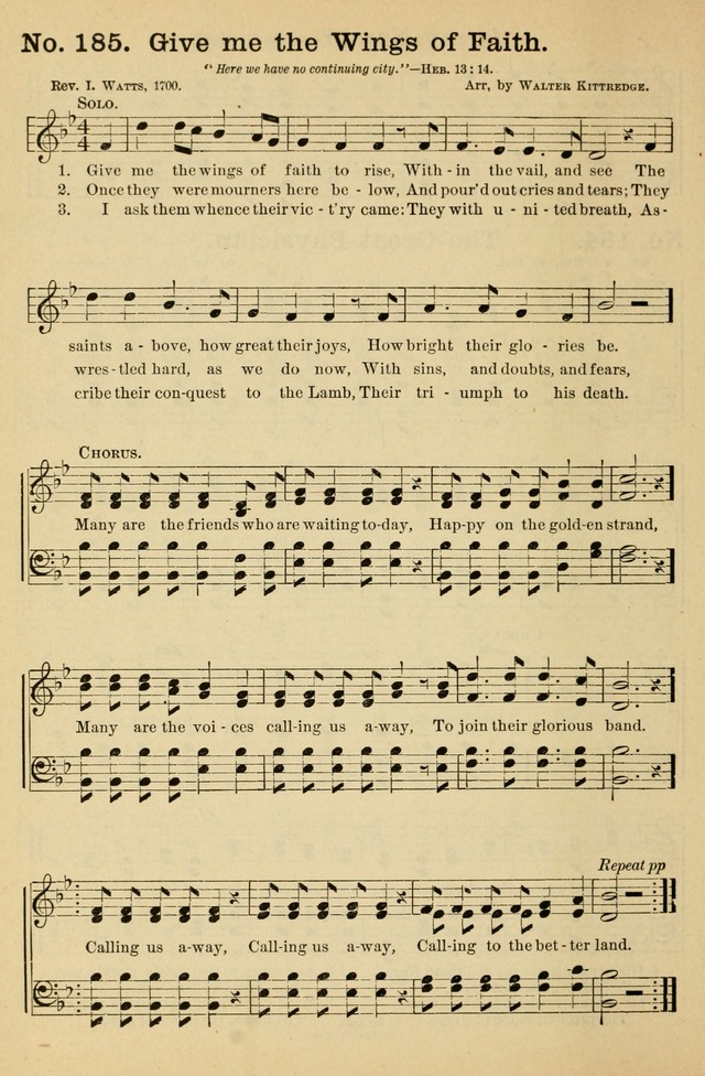 Crowning Glory No. 1: a choice collection of gospel hymns page 188