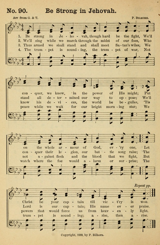 Crowning Glory No. 1: a choice collection of gospel hymns page 90
