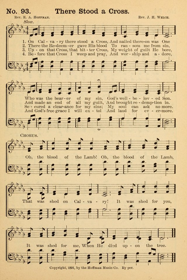 Crowning Glory No. 2: a collection of gospel hymns page 100