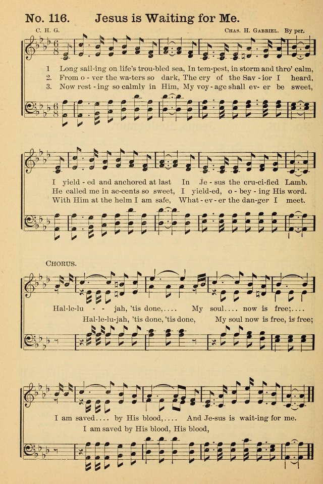 Crowning Glory No. 2: a collection of gospel hymns page 125