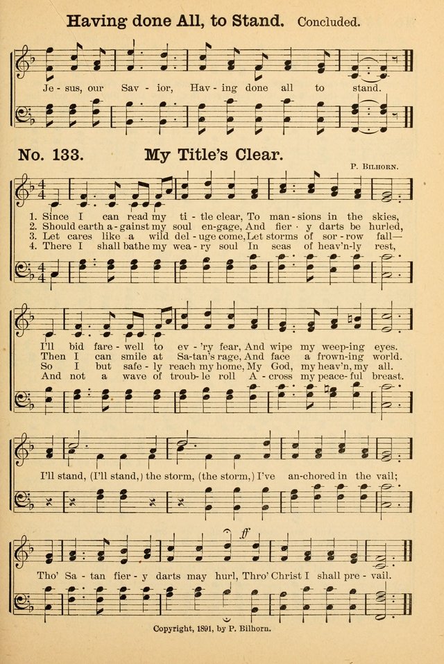 Crowning Glory No. 2: a collection of gospel hymns page 142