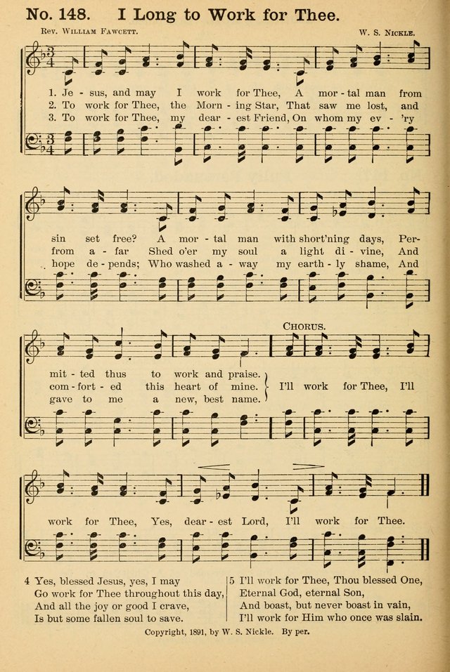 Crowning Glory No. 2: a collection of gospel hymns page 157