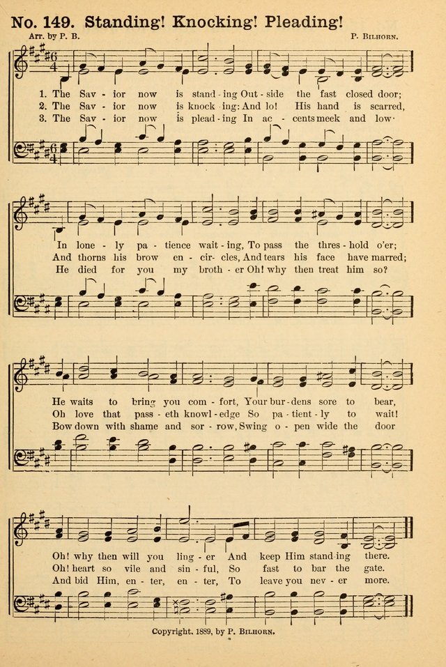 Crowning Glory No. 2: a collection of gospel hymns page 158