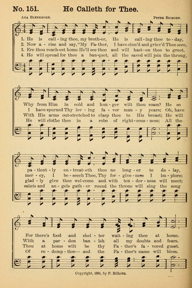 Crowning Glory No. 2: a collection of gospel hymns page 161
