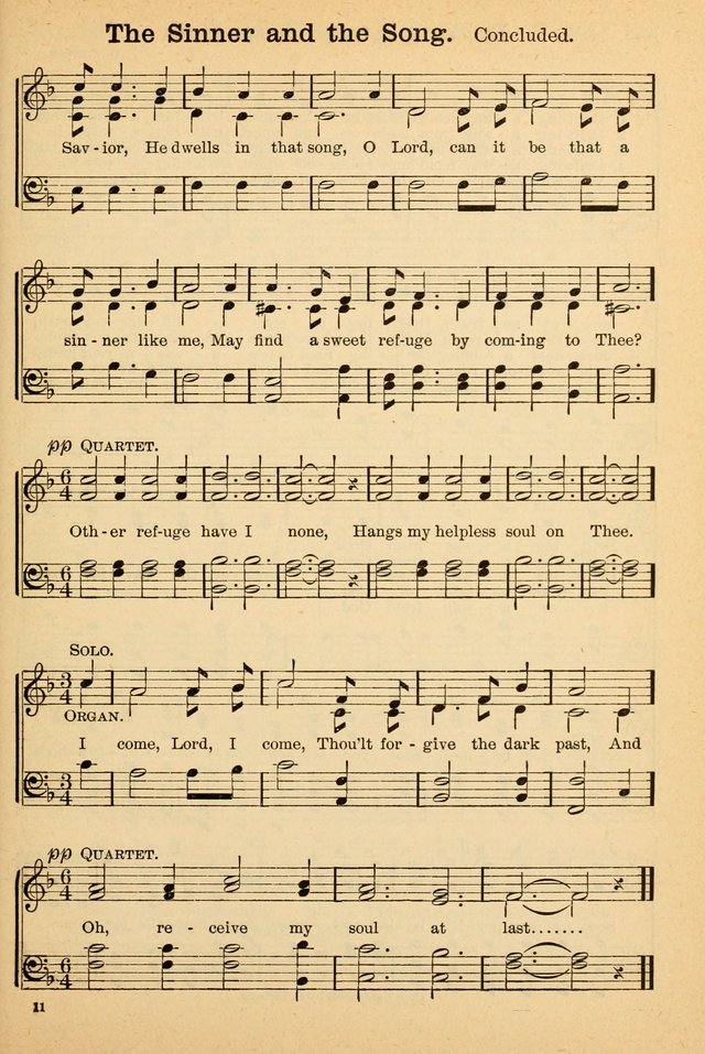 Crowning Glory No. 2: a collection of gospel hymns page 166
