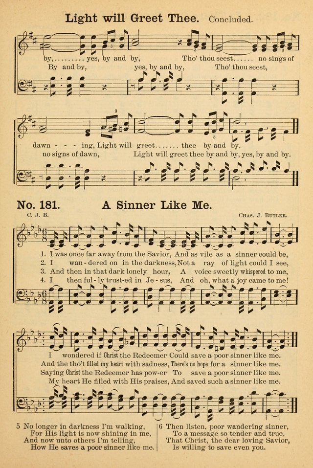 Crowning Glory No. 2: a collection of gospel hymns page 196