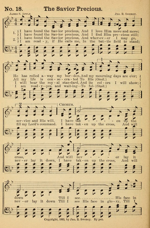 Crowning Glory No. 2: a collection of gospel hymns page 25
