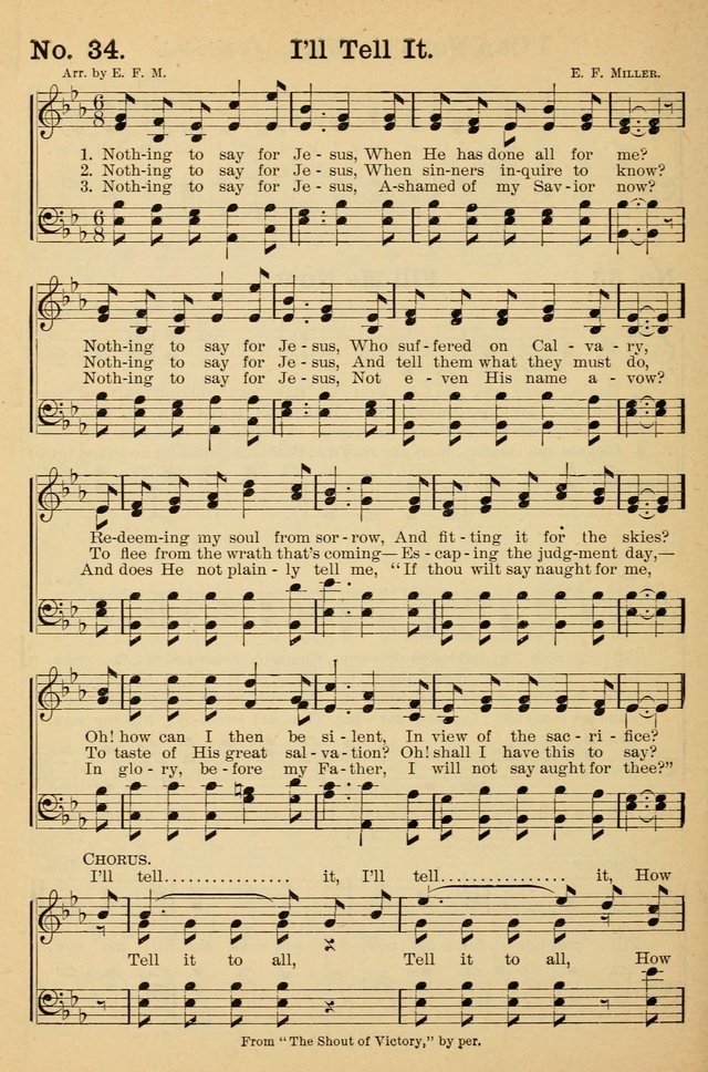 Crowning Glory No. 2: a collection of gospel hymns page 41