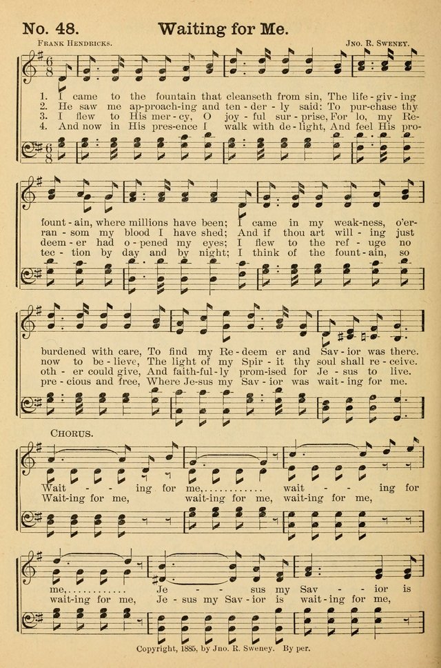Crowning Glory No. 2: a collection of gospel hymns page 55