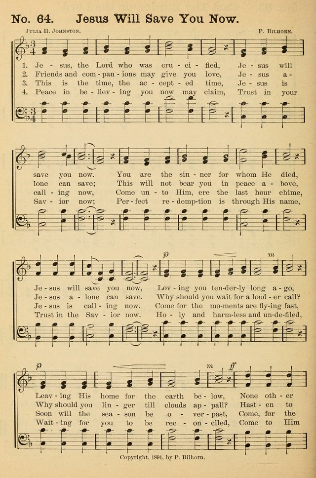 Crowning Glory No. 2: a collection of gospel hymns page 71