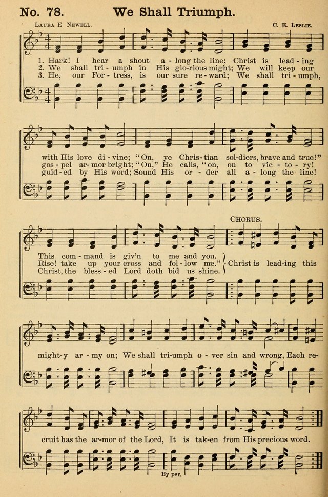 Crowning Glory No. 2: a collection of gospel hymns page 85