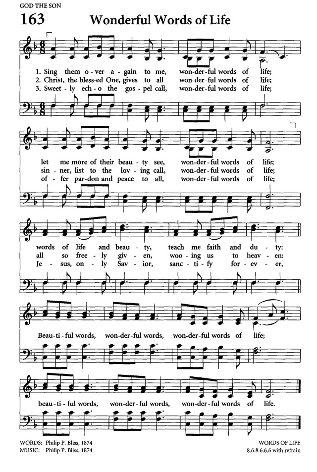 Celebrating Grace Hymnal page 158