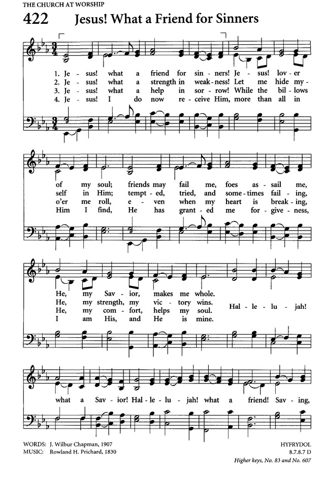 Celebrating Grace Hymnal page 396