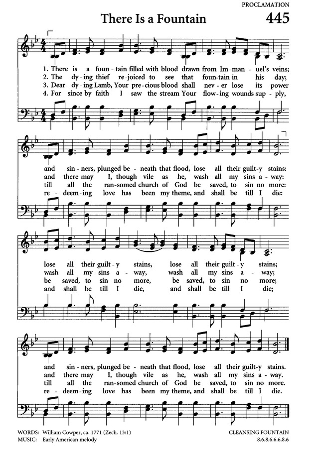 The american hymnal