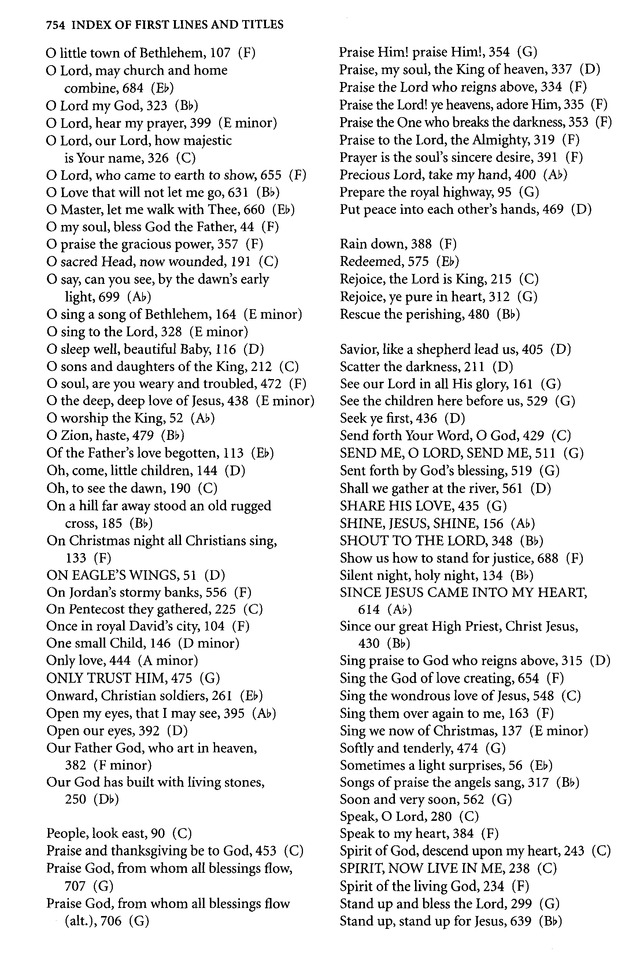Celebrating Grace Hymnal page 722 | Hymnary.org