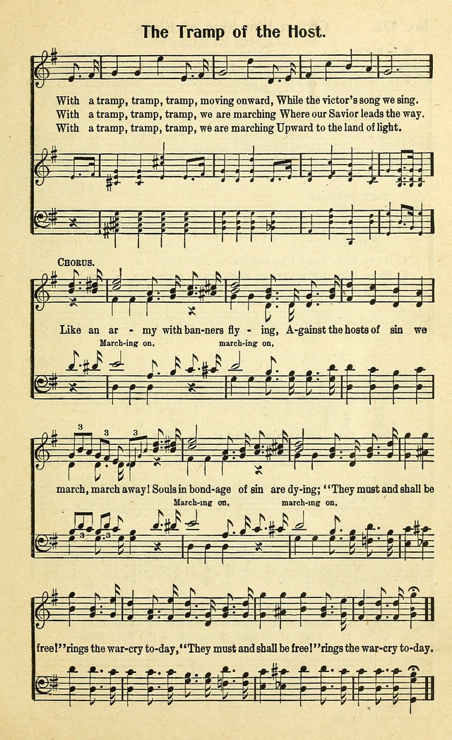 Christian Gospel Hymns: for church, Sunday school, and evangelistic meetings: contains the cream of all the old songs, and the very best of all the new page 127