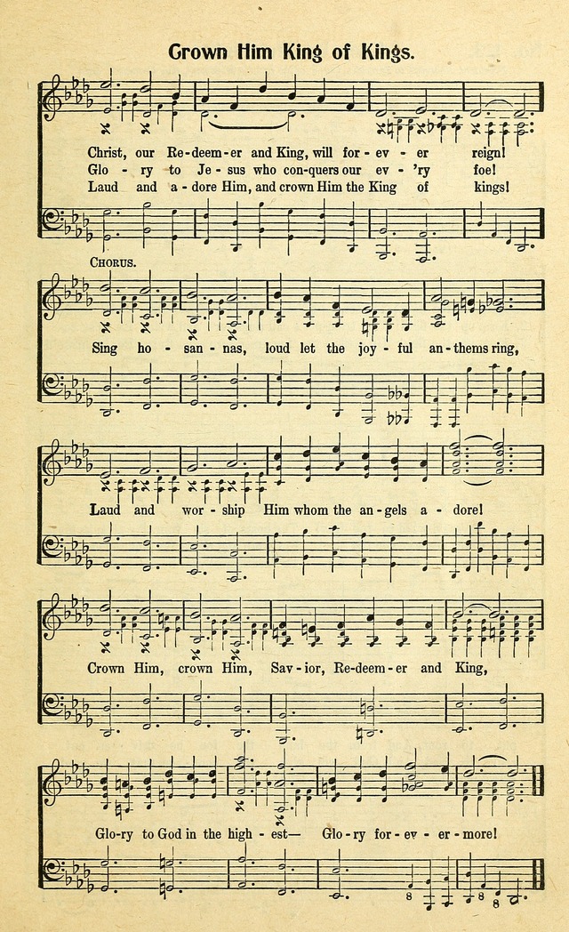 Christian Gospel Hymns: for church, Sunday school, and evangelistic meetings: contains the cream of all the old songs, and the very best of all the new page 129