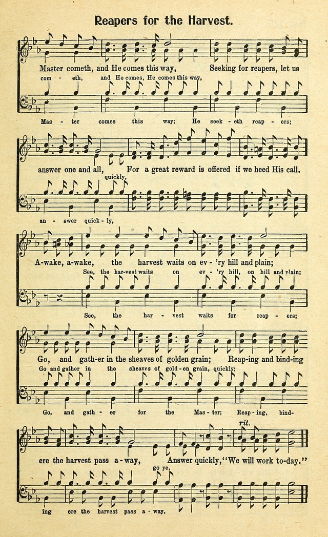 Christian Gospel Hymns: for church, Sunday school, and evangelistic meetings: contains the cream of all the old songs, and the very best of all the new page 133